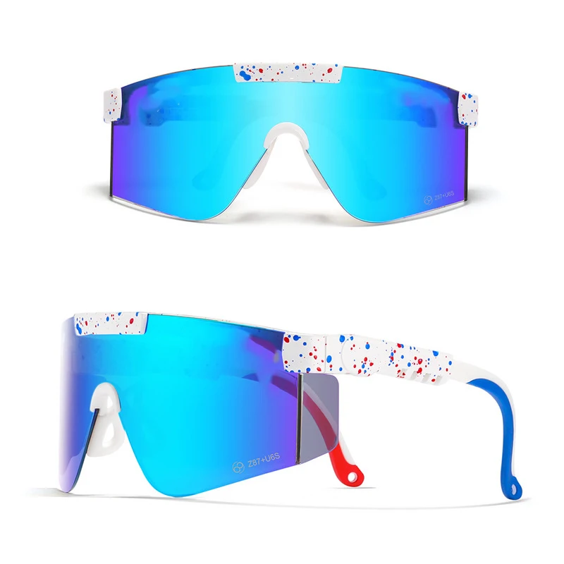 

Unique 2021 Pit Viper New Colors Safety Sunglasses Men Women UV400 Goggles Gafas de sol Oversized One Piece Lens Bike Driving
