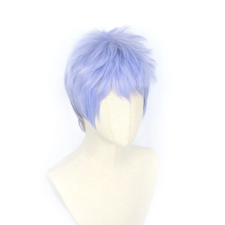 Токийский парик для косплея Такаси митсуя из аниме с фиолетовым градиентом