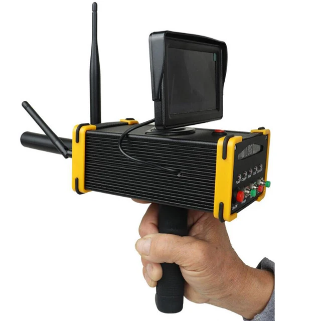 

New GR1000 Plus LCD Screen Integranted Long Range Electromagnetic Underground Gold Silver Copper Diamond Imaging Detectors