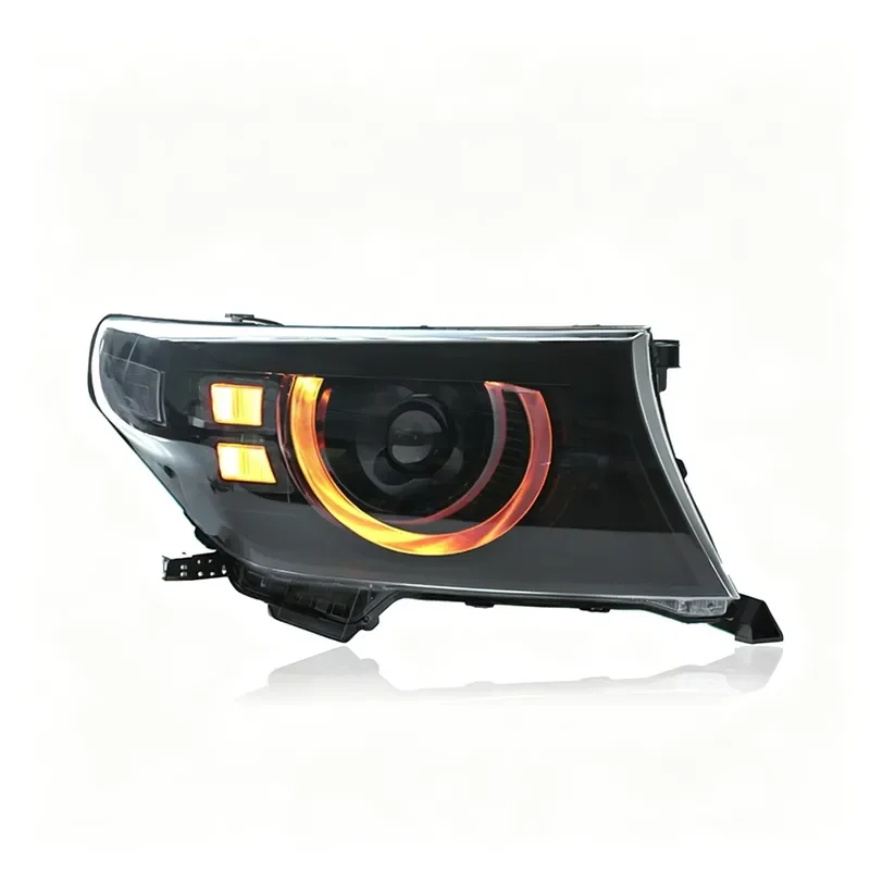 Фото Фара Veidt для Land Cruiser LC200 2007-2015 годов выпуска, модифицированная светодиодная линза, дневные ходовые огни. №2