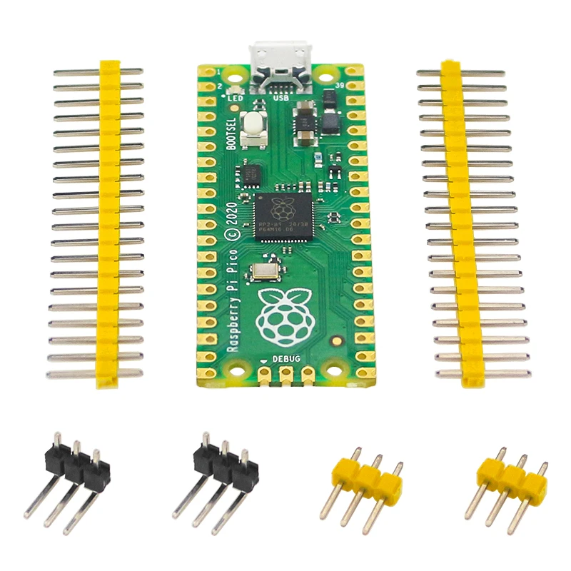 Оригинальный микроконтроллер Raspberry Pi Pico RP2040 с двухъядерным процессором Cortex M0 +