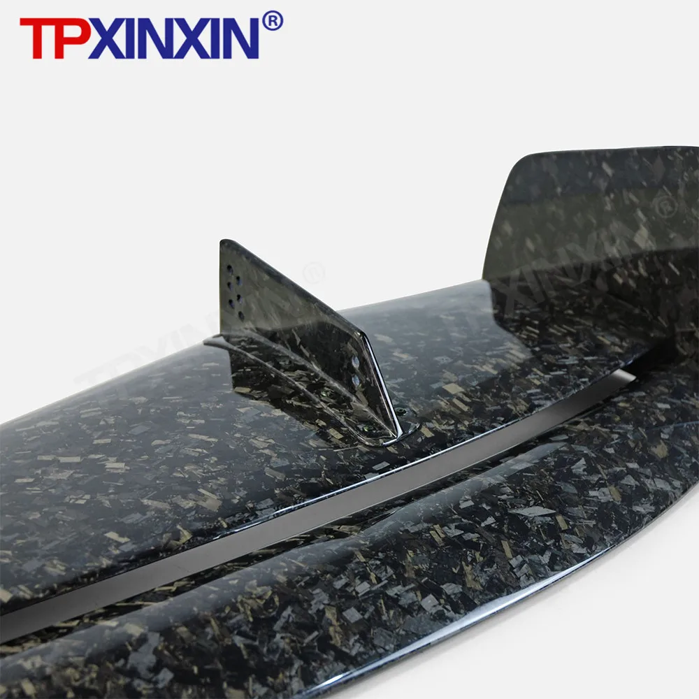 Для Honda Civic 2009-2021 обновленный Тип r FK7 FK8 RS VTX5 спойлер из углеродного волокна