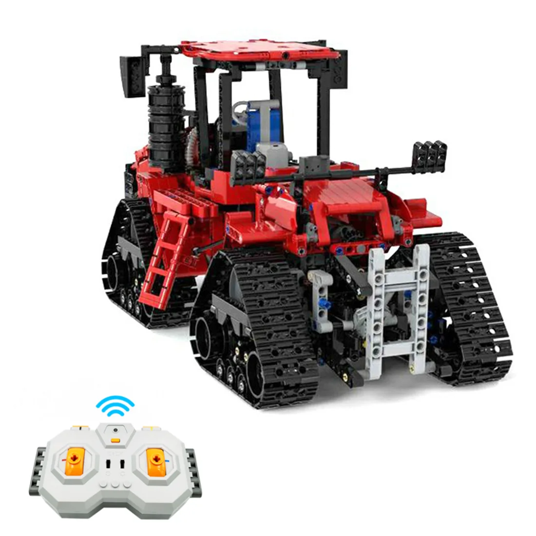 

1566Pcs Dynamic Version 1:17 RC Farm Tractor Bricks MOC-35270 Building Blocks Kit Kids Educational Toy Gifts RC Version