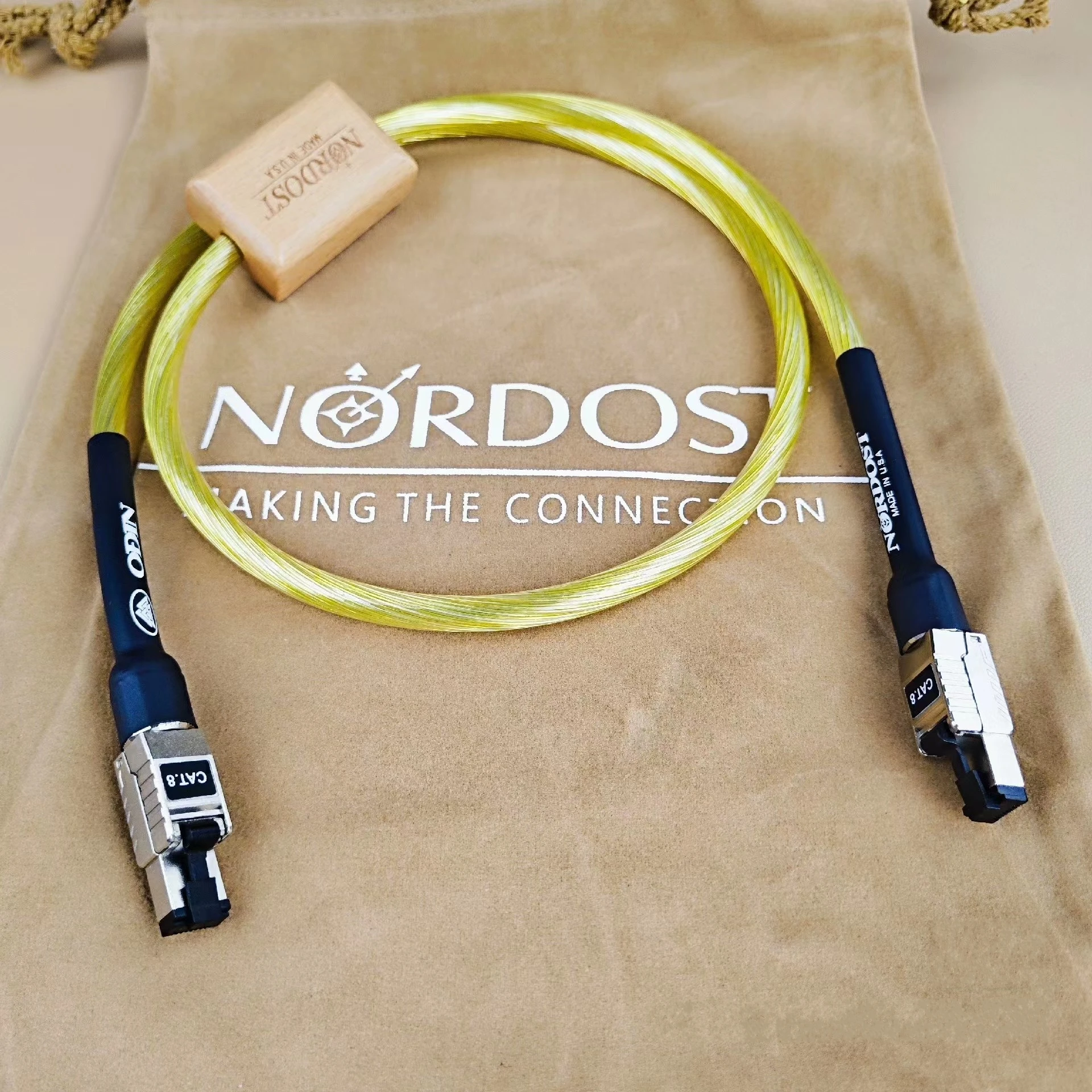 Nordost ODIN 10-гигабитный Ethernet-кабель Cat8 для ноутбука камеры Lan RJ45