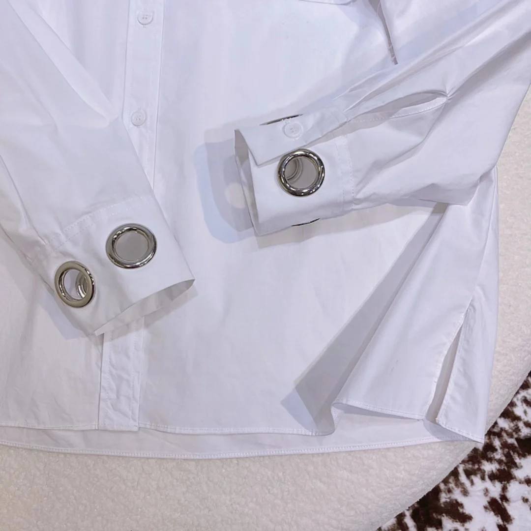 Рисунок 3 - Ажурная металлическая белая рубашка