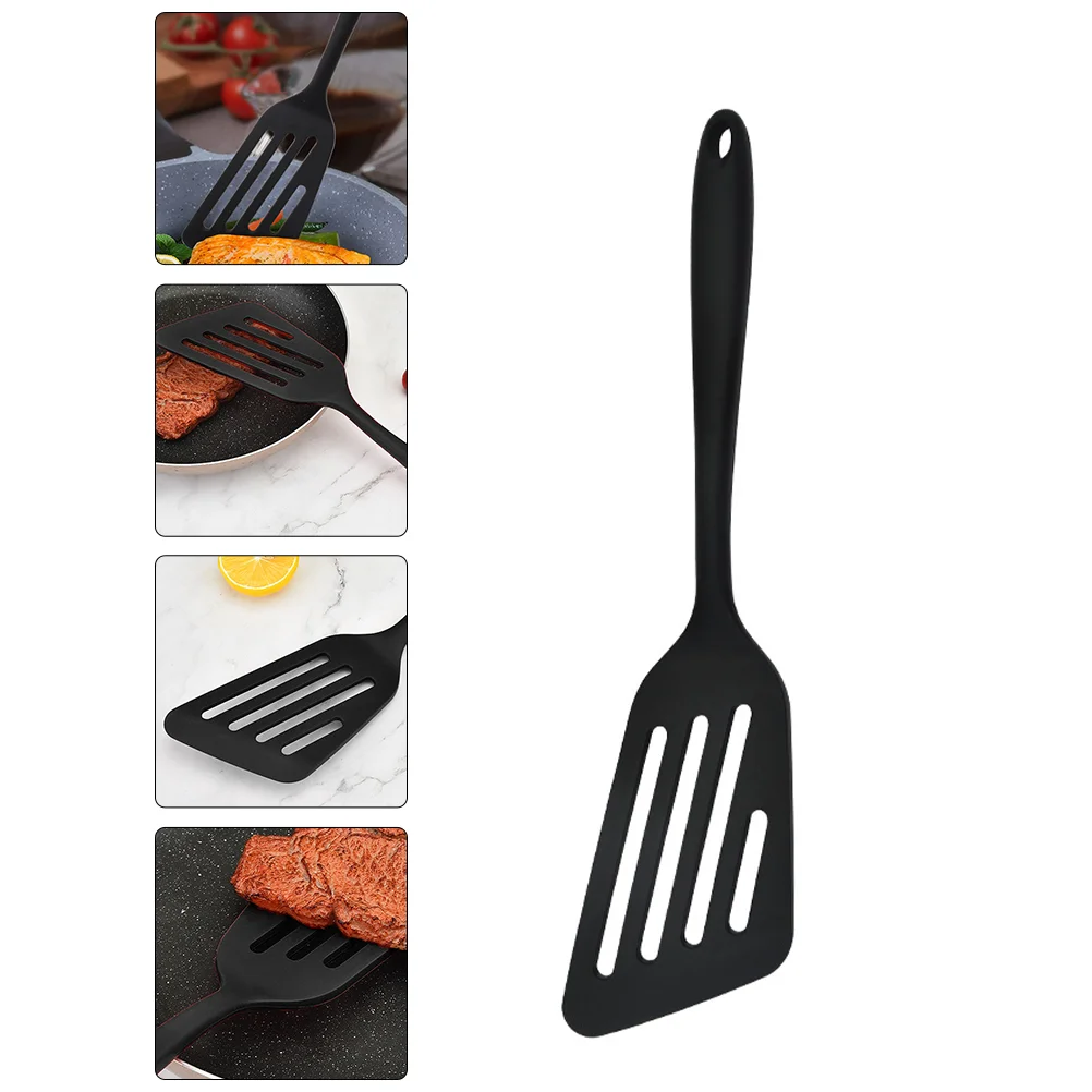

Spatula Turner Silicone Slotted Frying Steaksteel Spatulas Cooking Kitchenpancake Flexible Eggs Baking Slot Turning Non Wok