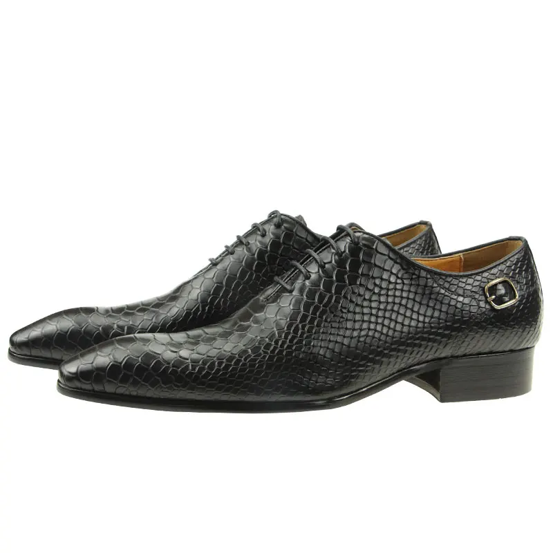 Роскошные мужские туфли для свадебной вечеринки классические оксфорды со