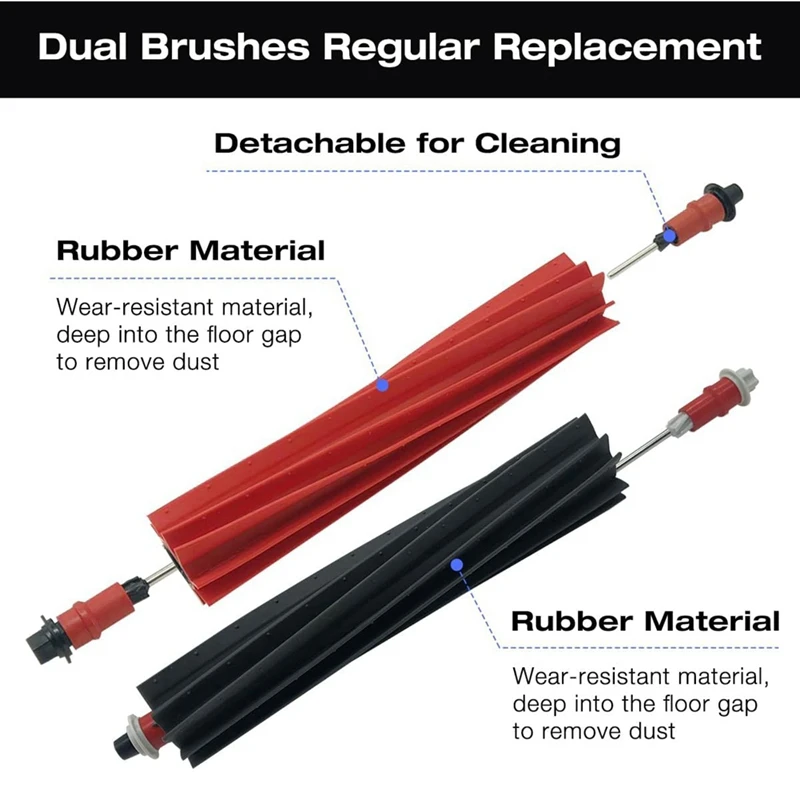 Для Roborock S8 Maxv Ultra робот-пылесос основная боковая щетка швабра HEPA-фильтры мешки для