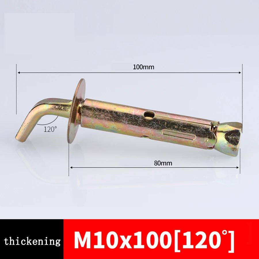 

Уплотненный настенный крюк, фиксирующий болт, расширительный винт M10x100/120/160 для электрического водонагревателя