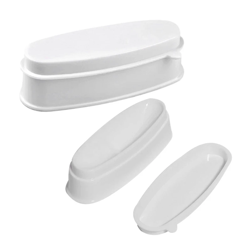 

3Pcs Nails Recycling Box Nail Tool Dipping Powder Collection Container Manicure Glitter Powder Storage Tools