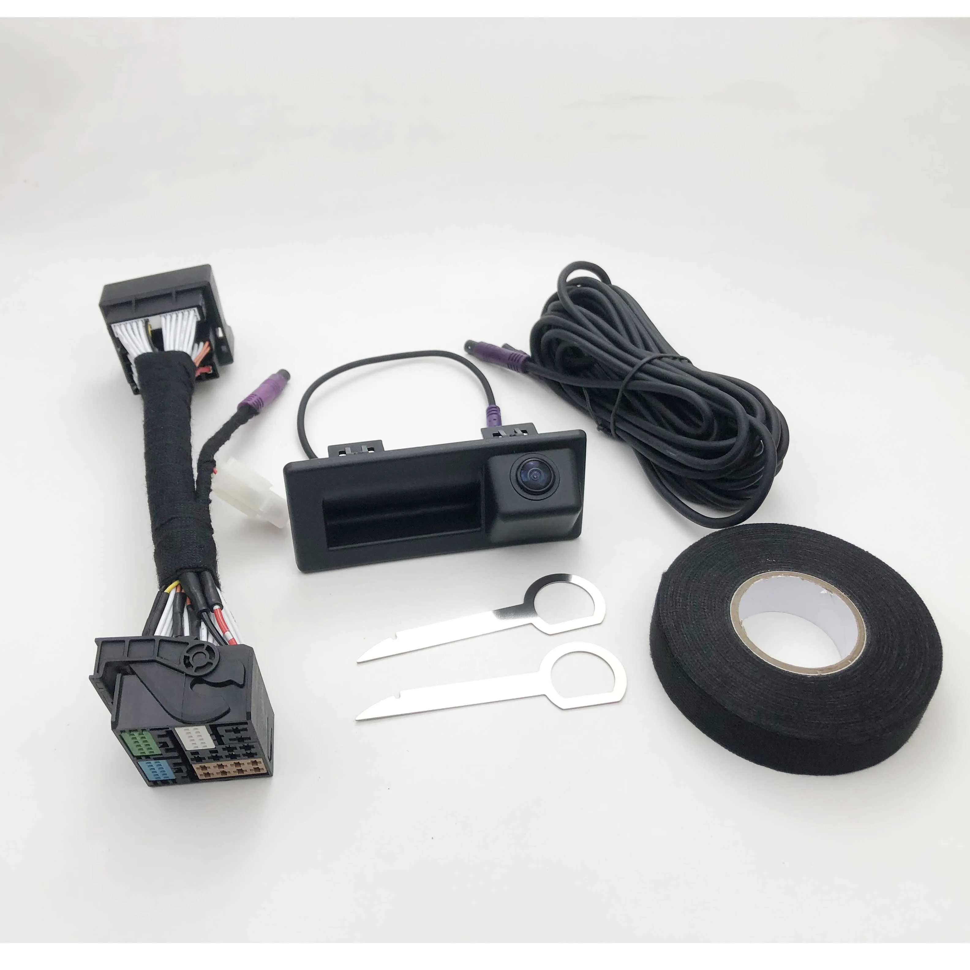 

VKAUTO Canbus динамическая траектория камера для VW Jetta MK6 Passat 2016 2017, резервная камера для парковки, работает с MIB2 MQB