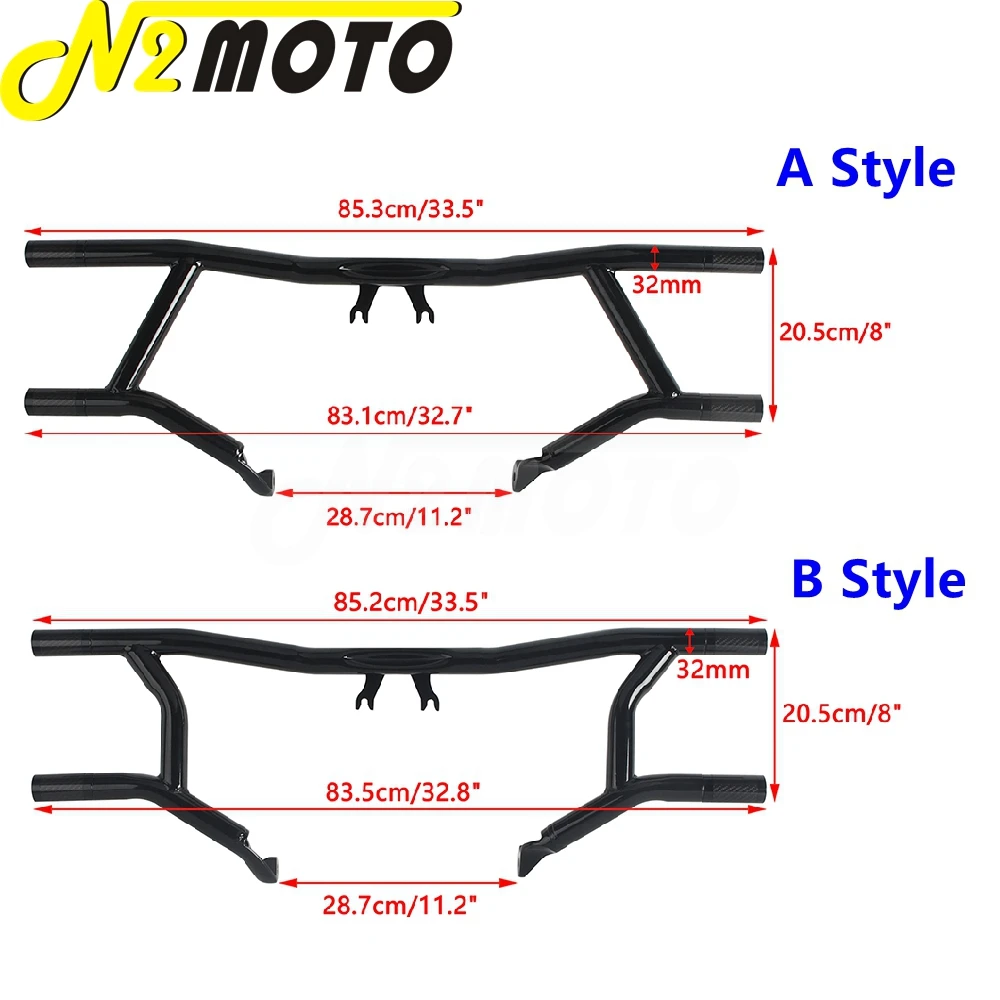 Фото Для Harley Touring защита двигателя Crash Bar Electra Glide FLHT FLHTCU FLHTCUL FLHTP FLHTK FLHTKSE FLHTKL Freewheeler FLRT 2014-25 №2