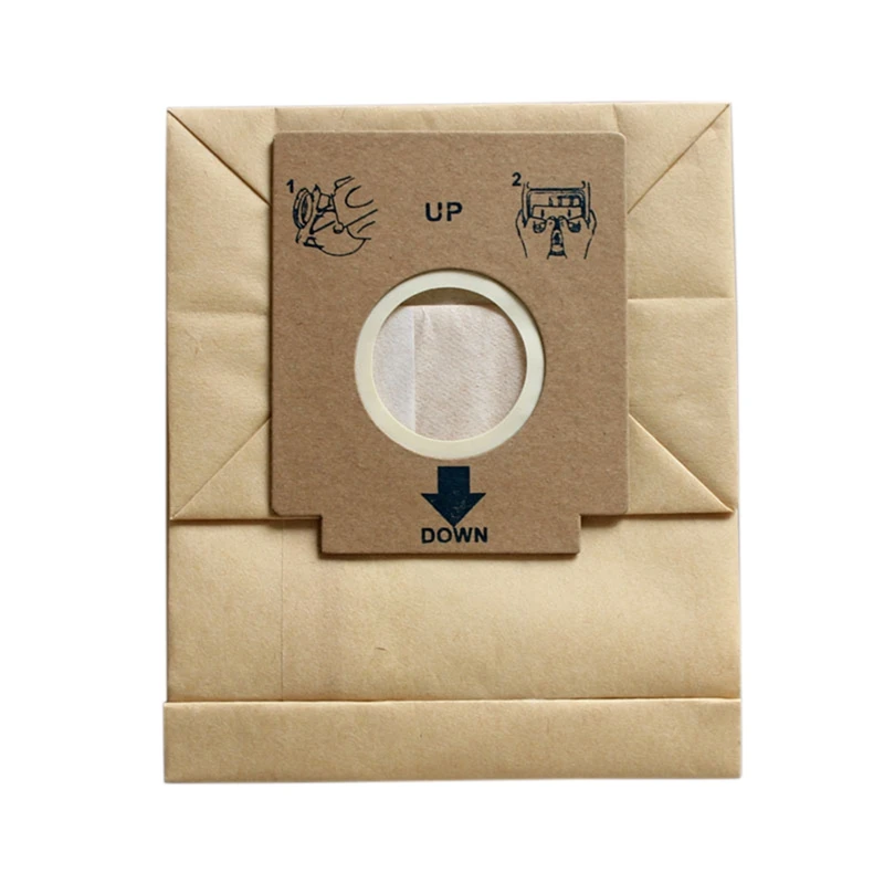 

30 Pcs Vacuum Cleaner Kraft Paper Dust Bags Dual Filter Dust Bag Fit For Electrolux Z1480 ZC1120 ZC1120B