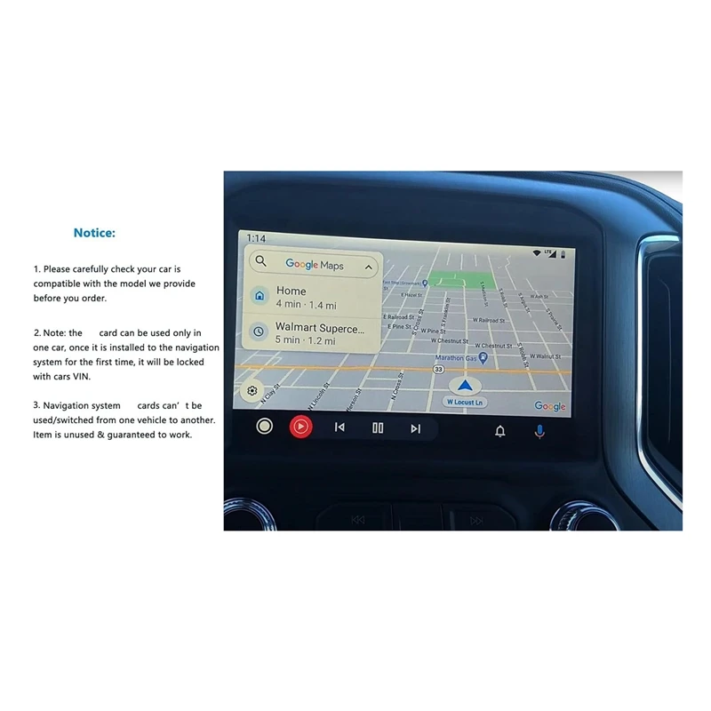 Новинка 2023 года 86810236 Карты навигационной карты для Cadili Chevry Buick Карта памяти