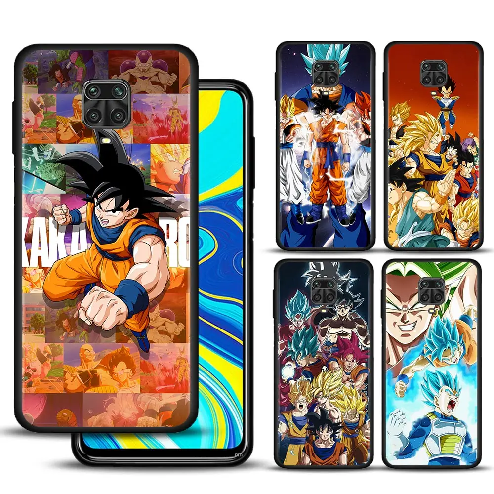 

Cover For Xiaomi Redmi Note 11 9 8 10 Pro Max 7 9T 8T 9S 10Lite Case for REDMI 9 8 9C 9A 8A 7A Dragon Ball Son Goku Gohan Goten