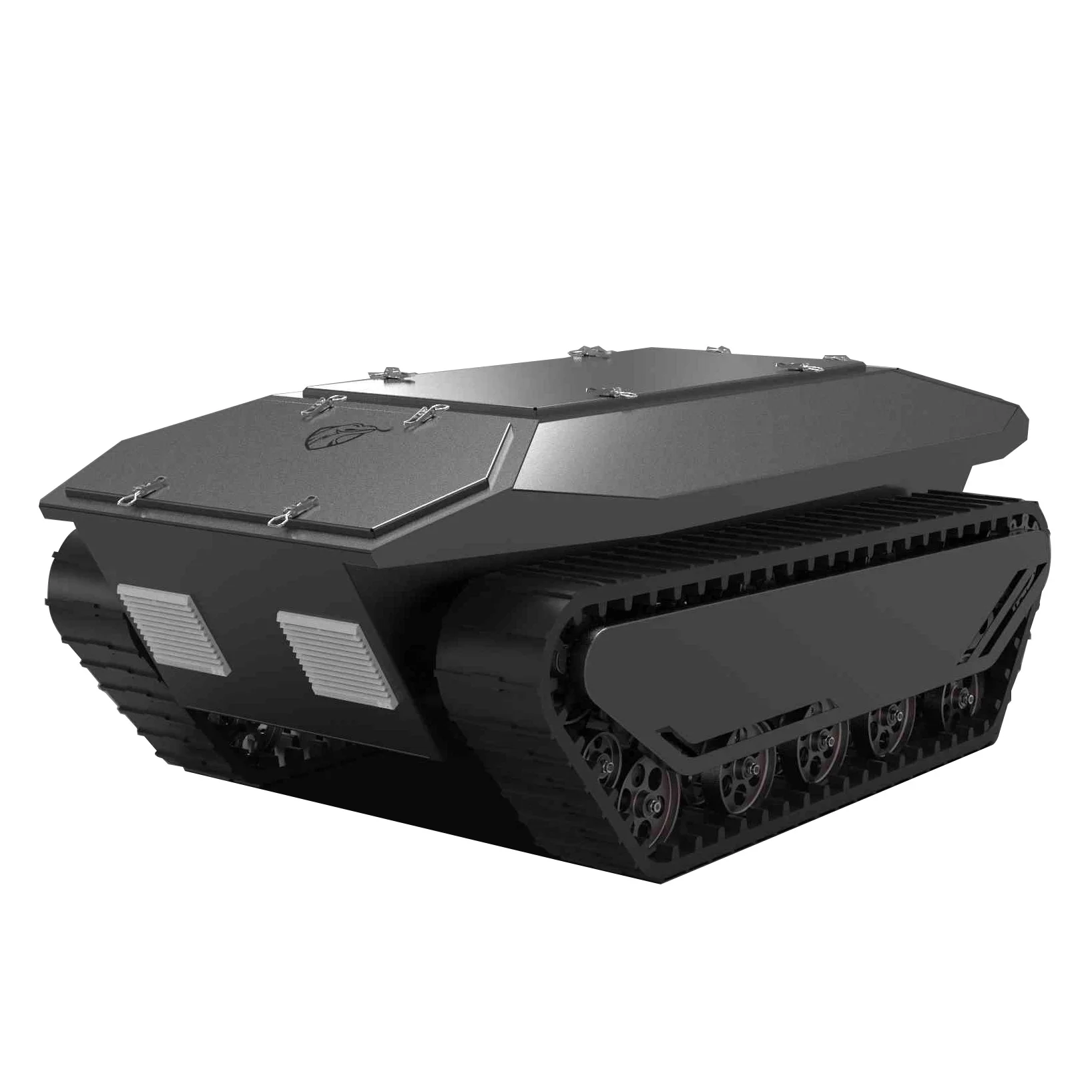 

48V DC brushless motor stainless steel 304/alloy steel material medium-sized ground remote control crawler robot mobile chassis