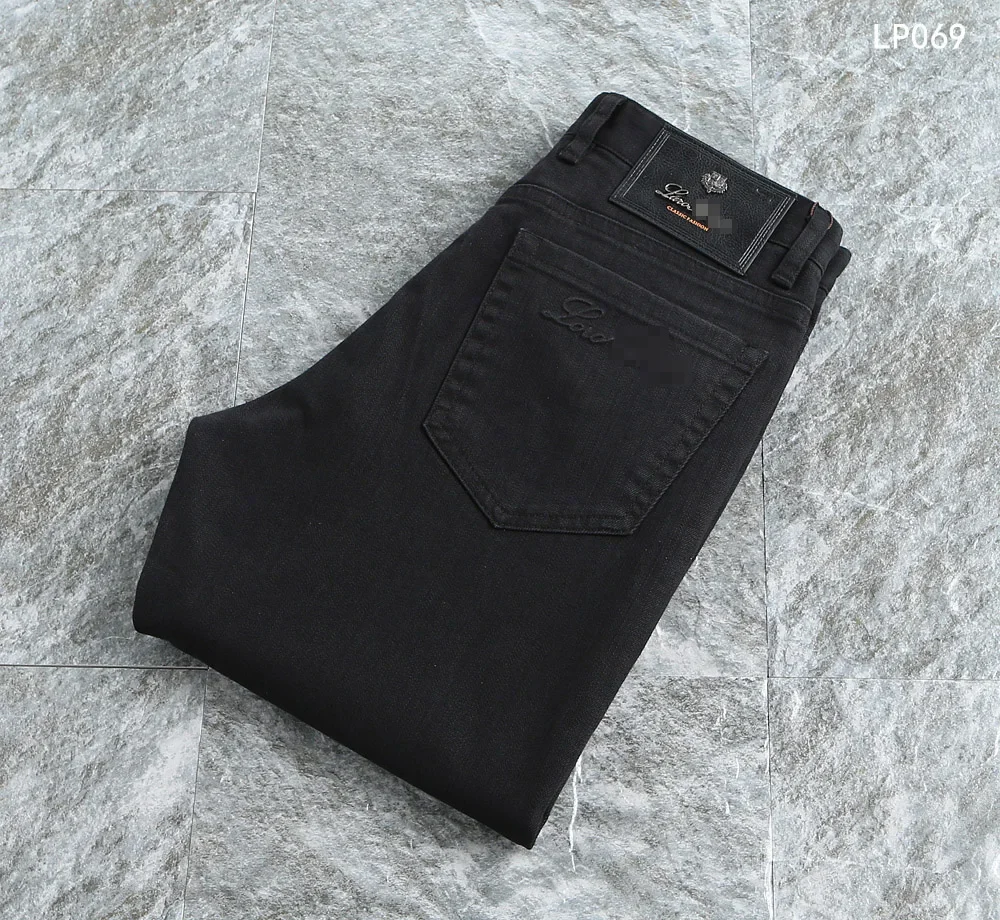 BILLIONAIRE OECHSLI Jeans Thick Cotton Men 2025 Autumn Winter new Straight Embroidery fashion Quality size 29-42 Pants