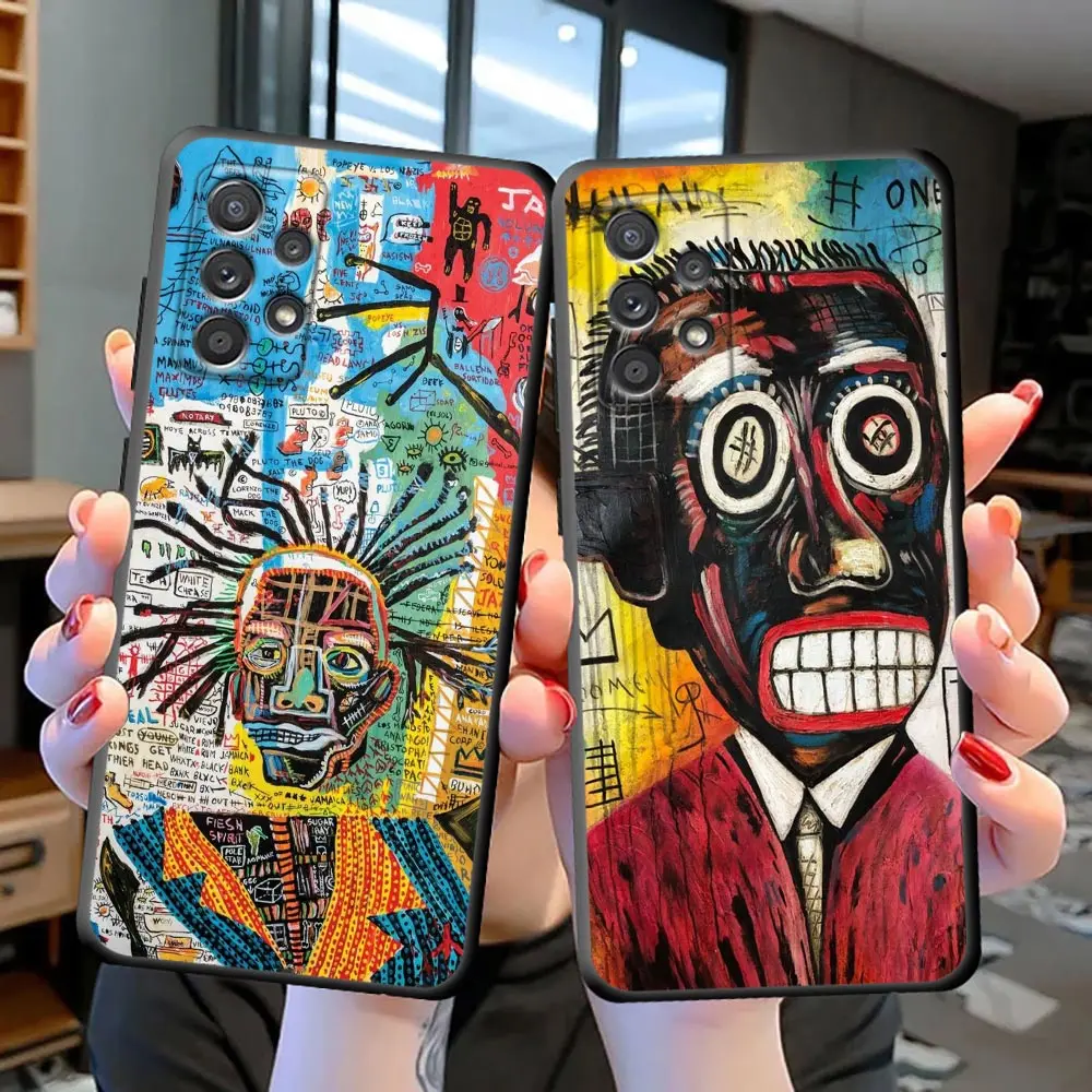 

Funda Coque S23 Case For Samsung S23 S22 S21 S20 FE S10 S10E LITE S9 S8 PLUS ULTRA 5G Case Capa Para Cover Street Art Graffiti