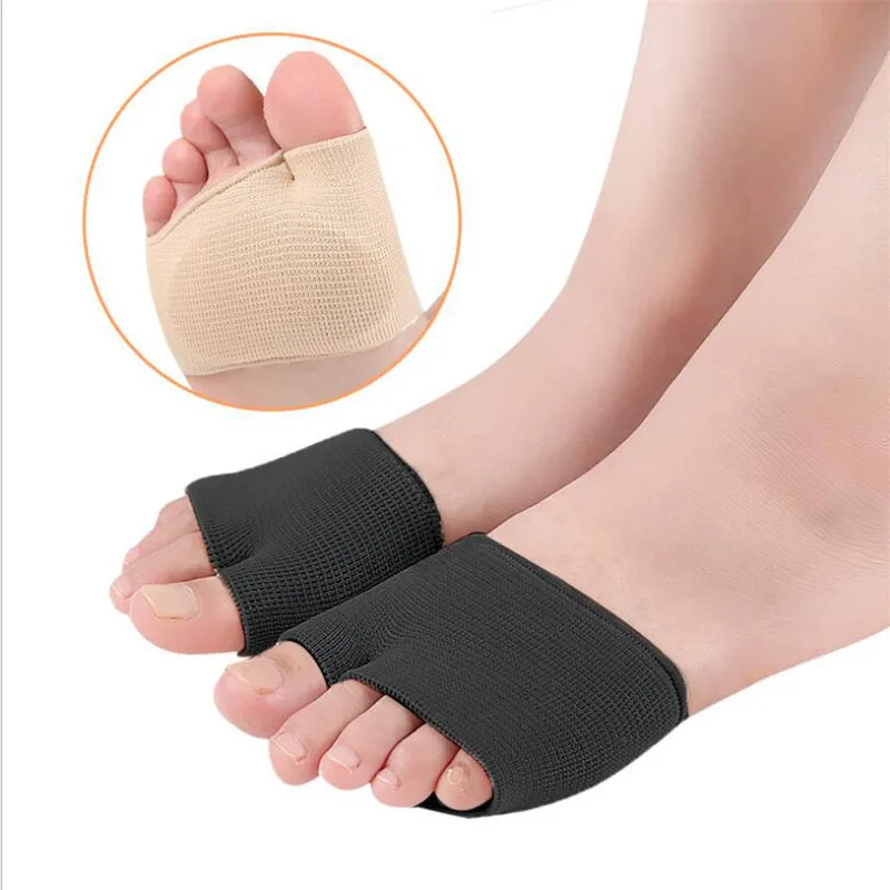 

Front Foot Pad Orthopedic Insoles Breathable Elastic Gel Lined Forefoot Orthotic Pedicure Protector Sleeve Pads Foot Pain Relief