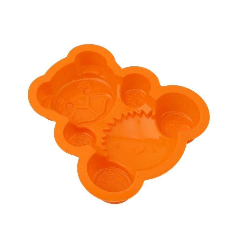 DlY форма медведя из мультфильма 3D силиконовая для торта женская выпечки кухонные