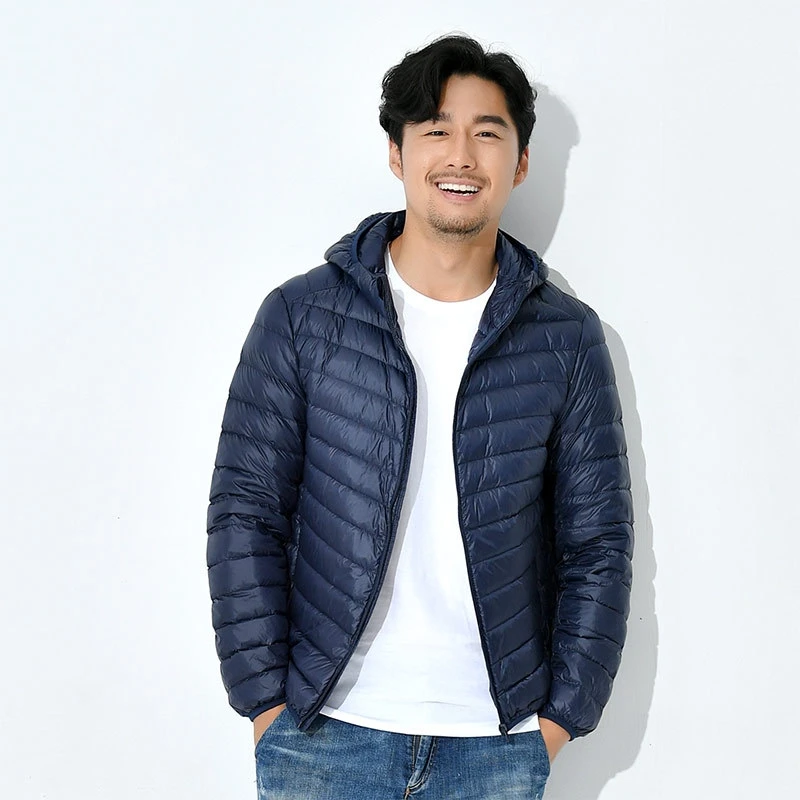 2023 Autumn Winter New Men Lightweight Jacket Insulated Down