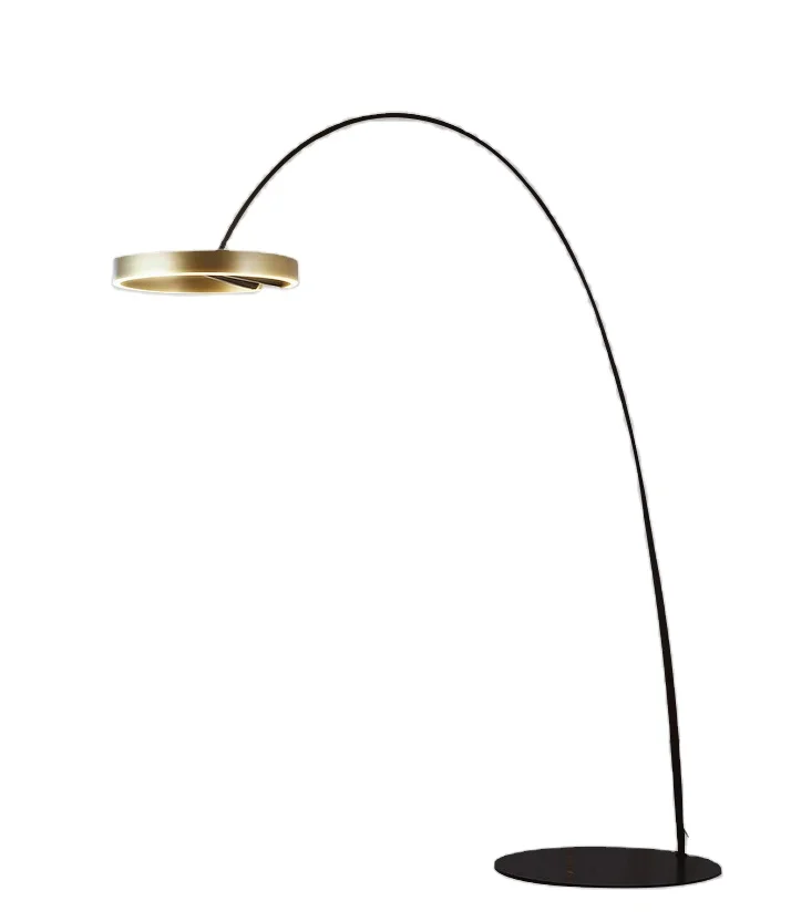 yyhcПростой мобильный дизайн светодиодный торшер дуговая станция регулируемый