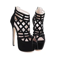 thick sole luxury sandals woman summer 2022 fashion women shoe straps platform shoes high heels womens