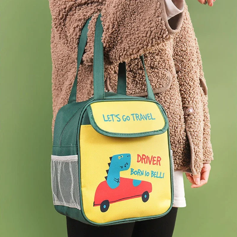 

Kawaii изолированная сумка для ланча с милым медведем, сумка-холодильник для пикника, путешествий, завтрака, термальное хранение еды, школьный детский Ланч-бокс, сумка lonпояс