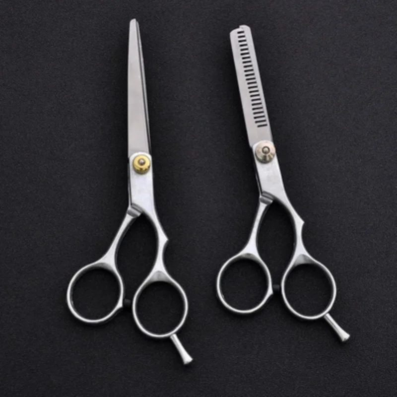 

Women Men Professional Hairdressing Scissors 6 Inch Hair Scissors Hair Cutting Thinning Scissors Barber Shear Accessories
