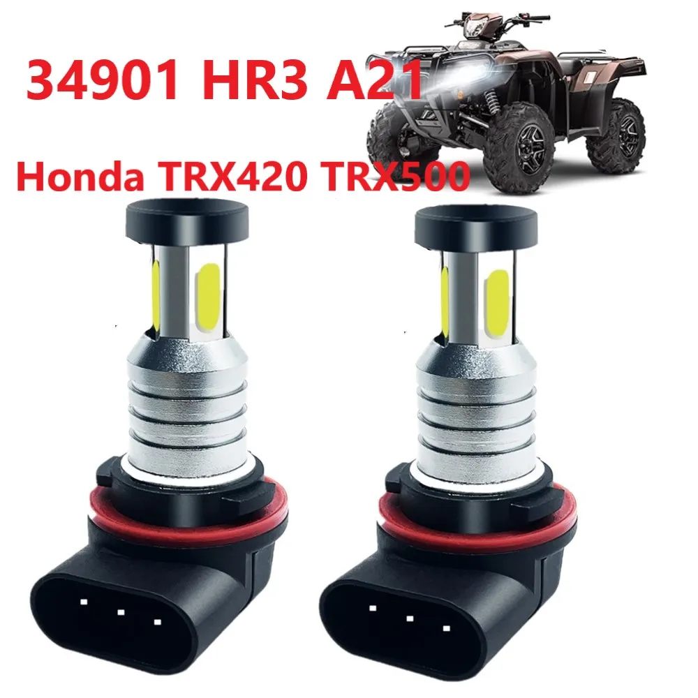 

Галогенные Сменные лампы для фар, совместимые с Honda TRX420 TRX500 2014 HR3 A21 Lights K, 2016, 2015, 2017, 2018, 2019, 2020, 34901
