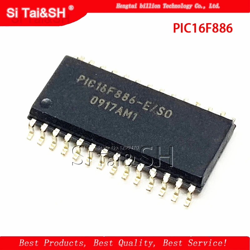 

PIC16F886 PIC16F886-I PIC16F886-I/SO SOP28, 1 шт.