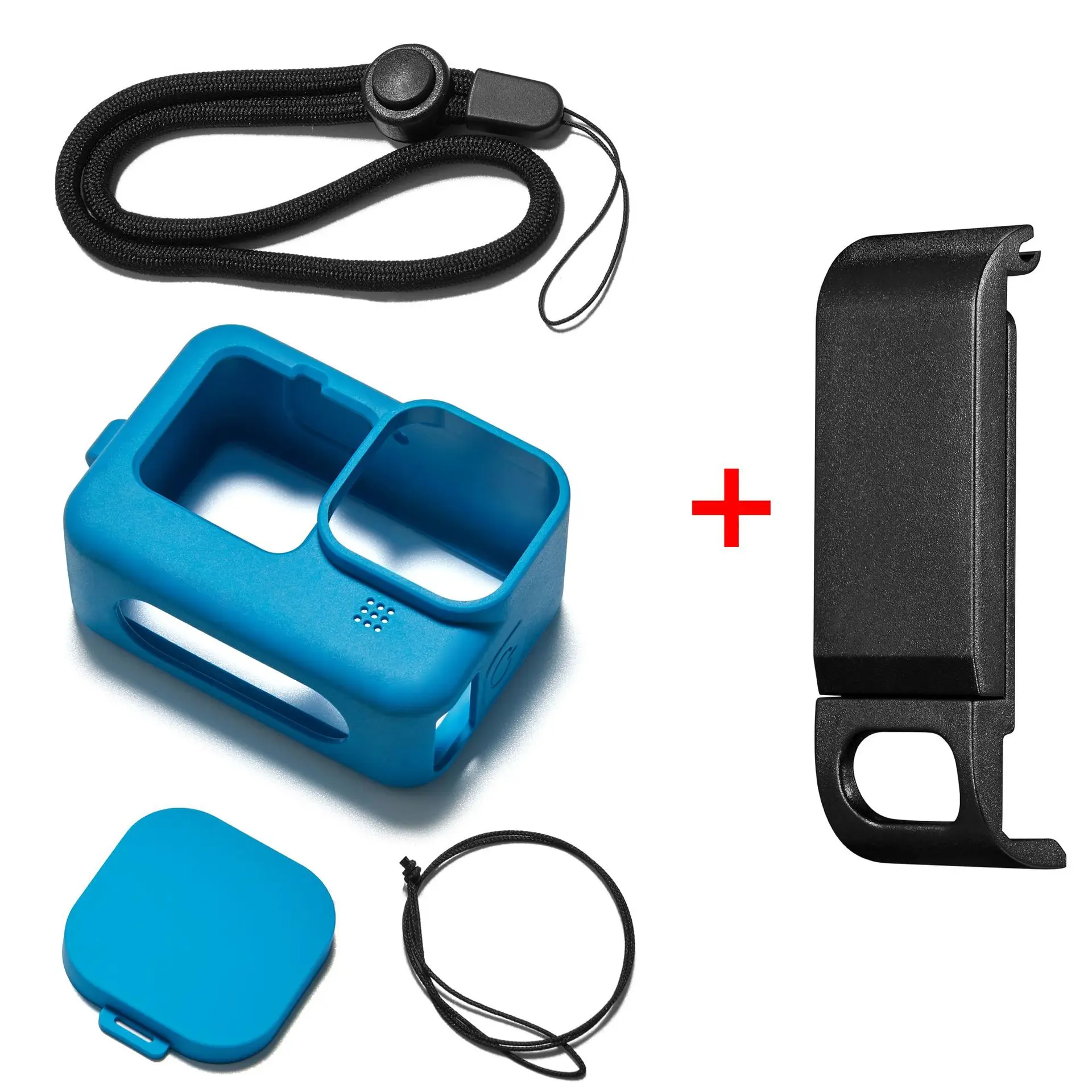 

Защитная пленка Силиконовый чехол Защита экрана Защитная пленка крышка объектива перезаряжаемая боковая крышка для Gopro10 9