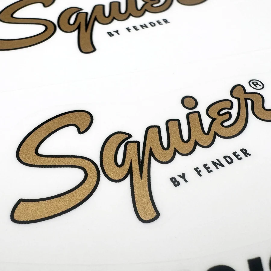 3 шт. наклейка на гитару Waterslide с логотипом гитары для точной бас-гитары