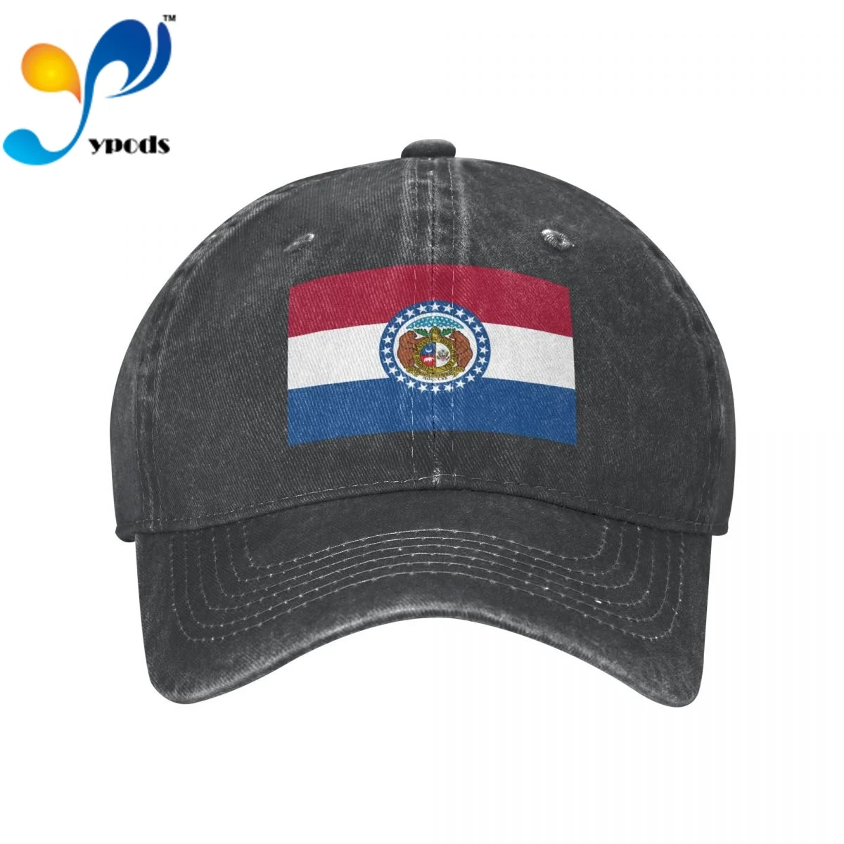 

Flag Of Missouri State Cotton Cap For Men Women Gorras Snapback Caps Baseball Caps Casquette Dad Hat