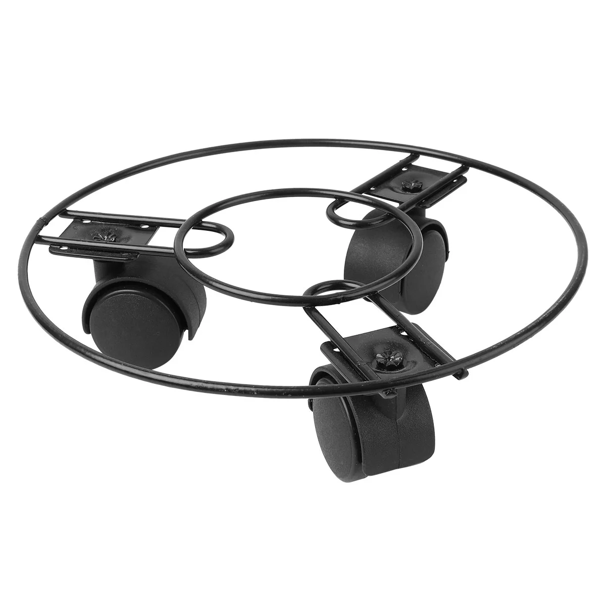 

Flower Pot Stand Round Tray Planter Rolling Potted Plants Coaster Wheels Holder Flowerpot Rack