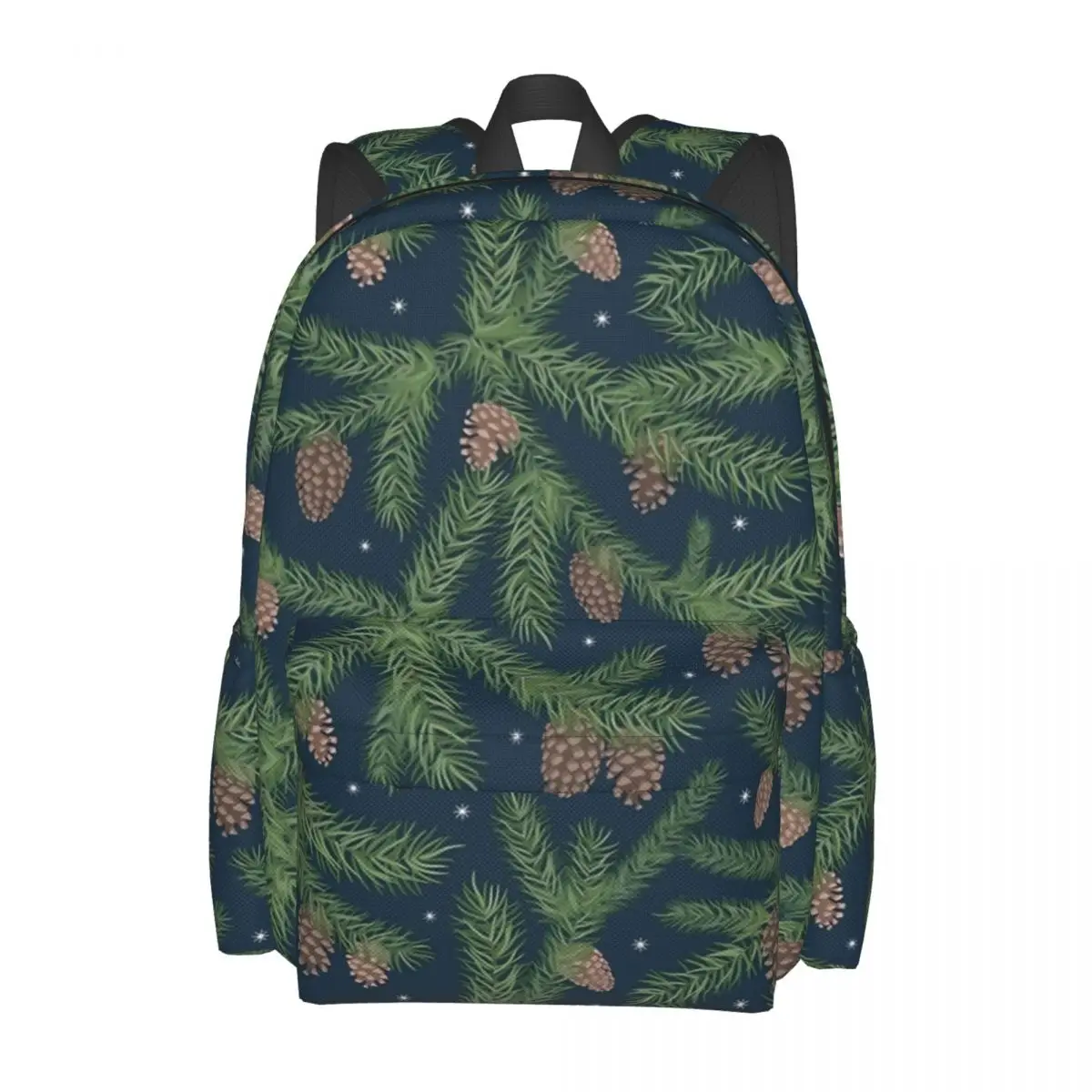 

Pine Cones Backpack Branches Print Cycling Backpacks Teen Kawaii School Bags High Quality Lightweight Rucksack