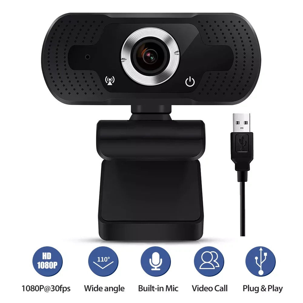 

for PC computer Live video call webcam Universal Full HD 1080P Cam webcam mini Webcam 1080P with microphone Web USB Camera