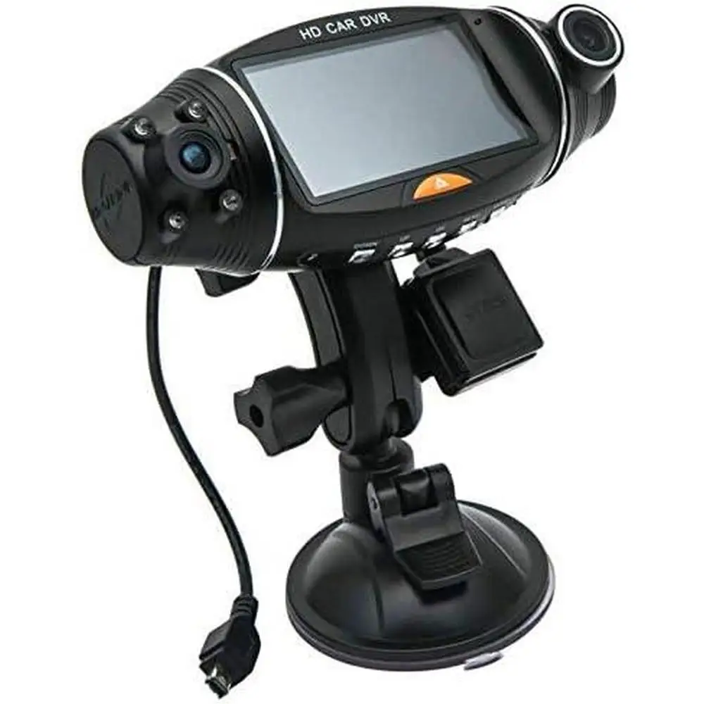 Двойной видеорегистратор для автомобилей передний и задний широкоугольный с