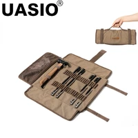 outdoor camping portable tent nail bag kit storage sack hammer pouch organizer tent peg nail storage bag tent hammer wind rope