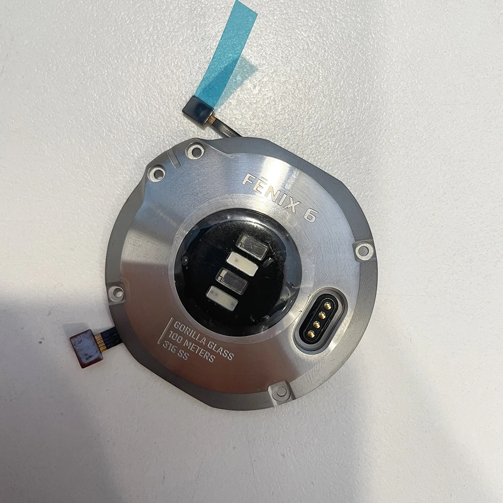 

Задняя крышка для GARMIN Fenix 6, задняя крышка для телефона с датчиком сердечного ритма, задняя крышка, деталь без аккумулятора, замена, ремонт