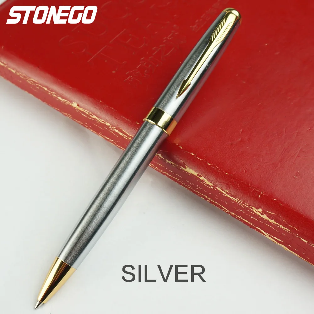 

STONEGO Металлическая Шариковая Ручка Черная