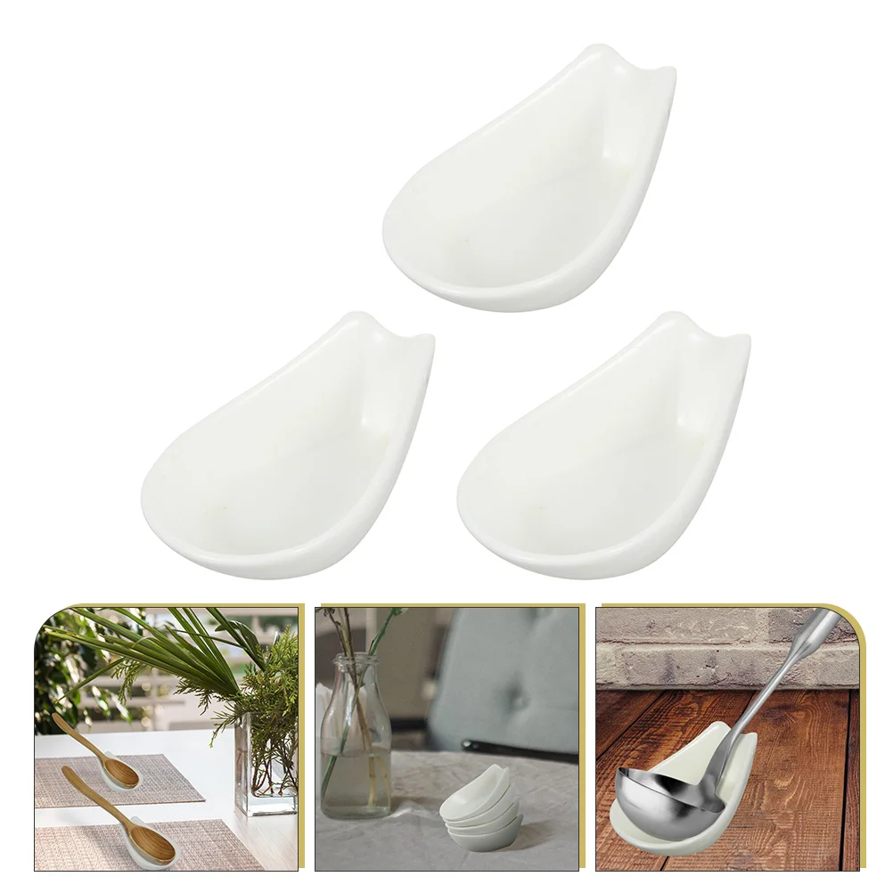 

Spoonrest Holder Ceramic Kitchen Chopstick Racks Holders For Stove Rack Rests Fork Stand Counterspatula Serving Ladle