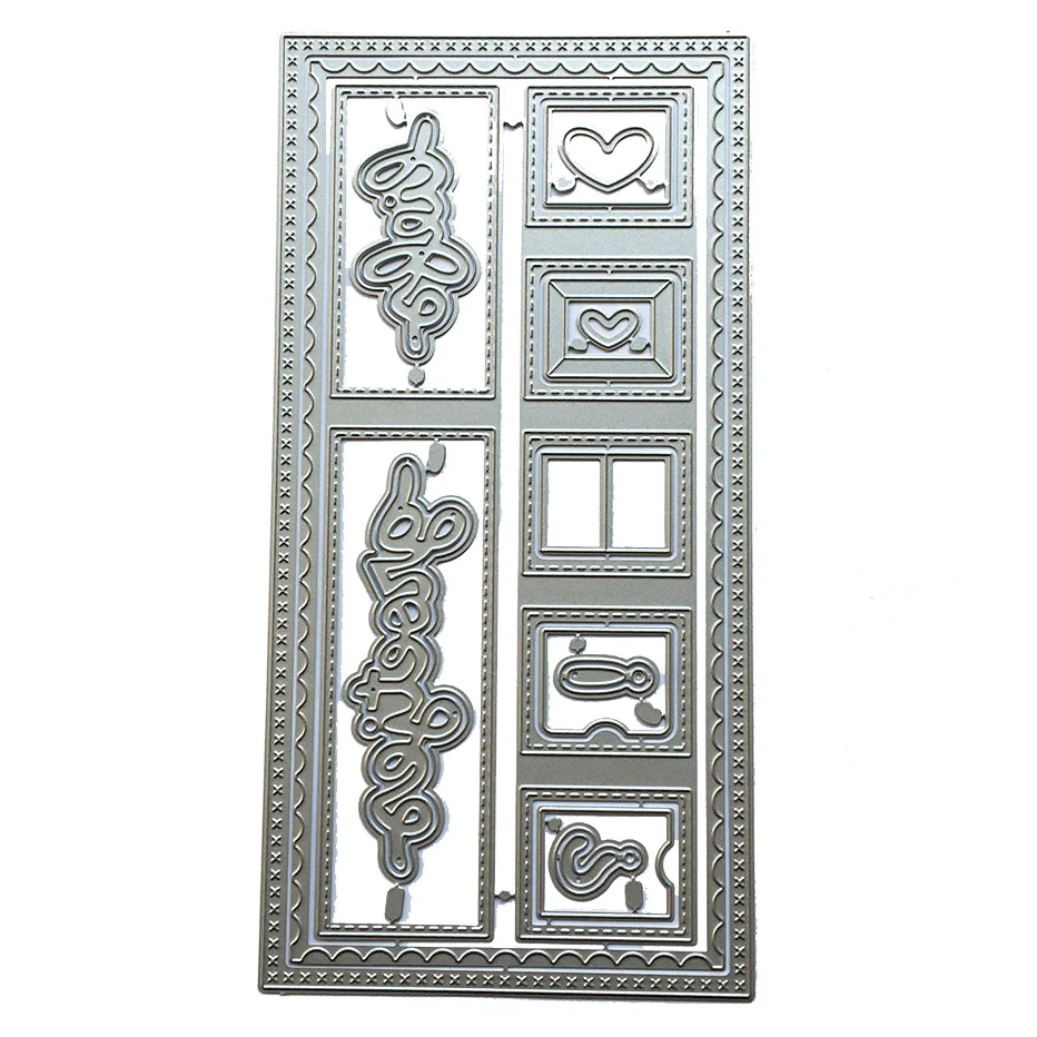 Три прямоугольные обложки для скрапбукинга вырезанные штампы оформление сделай