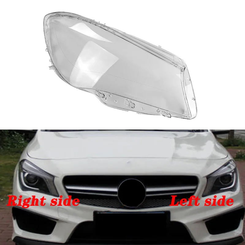 

Чехол для правой фары Mercedes-Benz W117 CLA 2012-2016, прозрачная крышка для объектива
