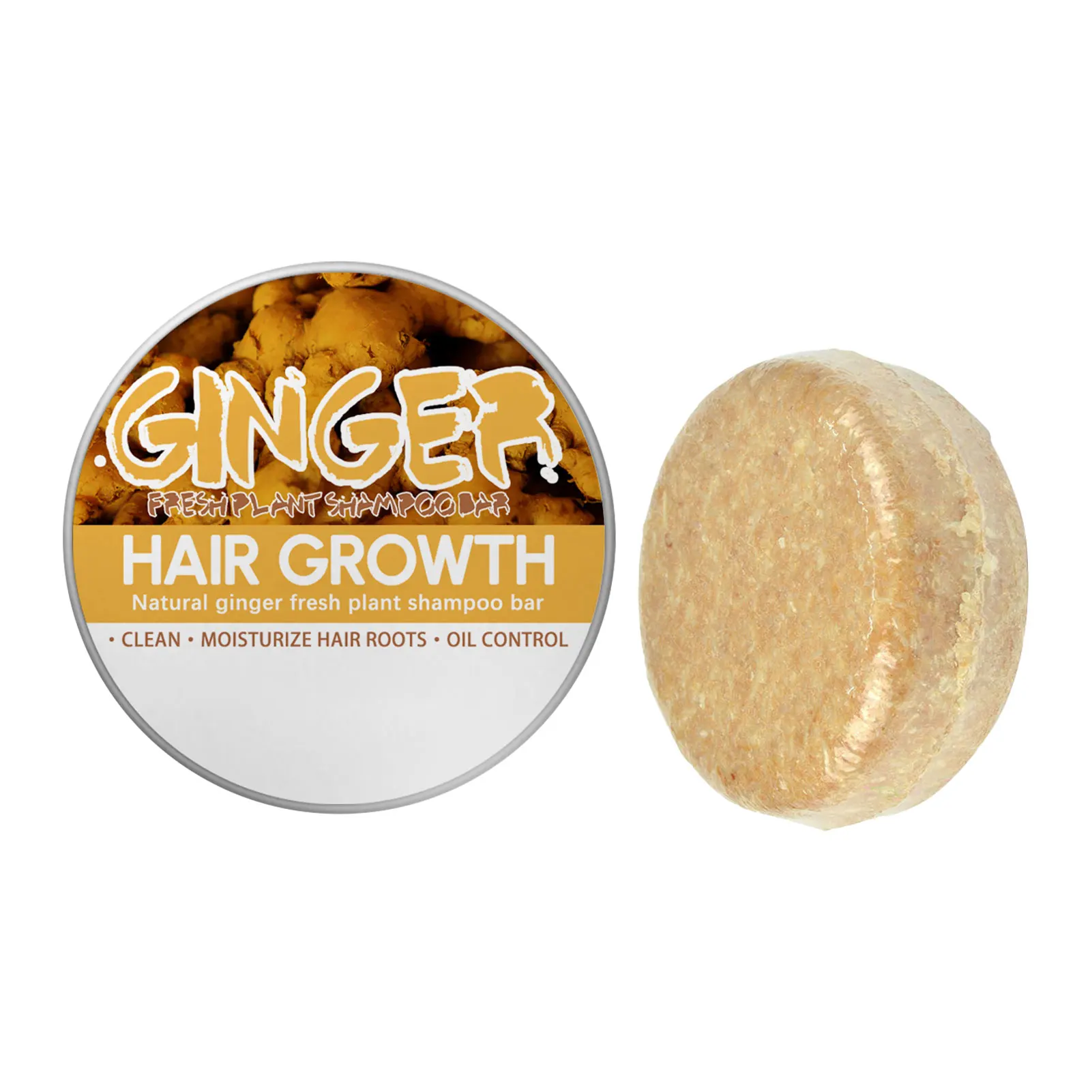 

Ginger Shampoo Soap Moisturizing Nourishing Shampoo for Promoting Healthy Hair Growth