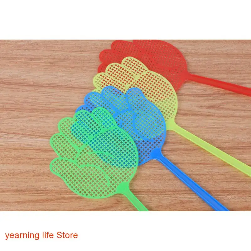 Plastic Fly Swatter Beat Insect Flies Pat Slap Tool Home Anti-mosquito Shoot Fly Pest Control Fly Swatters Dorpshipping
