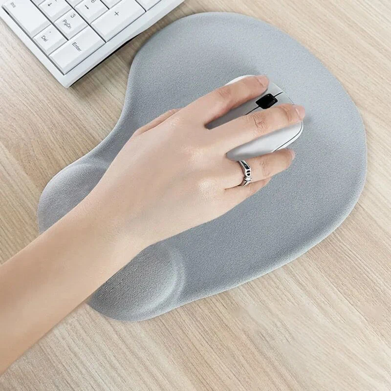 

Office Mause Pad with Wrist Rest Support Ergonomic Desktop Computer Table Mouse Mats Not Slip EVA Custom Mousepad Bracers Mat