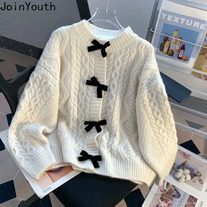 Sueter Mujer женский кардиган топы 2024 женская одежда винтажный укороченный свитер с