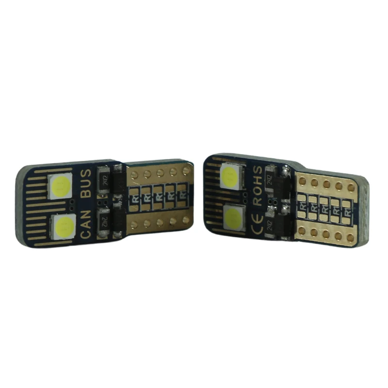 Светодиодные лампы VIEWI T10 W5W 194 186 Canbus 6-24 В набор из 5 штук
