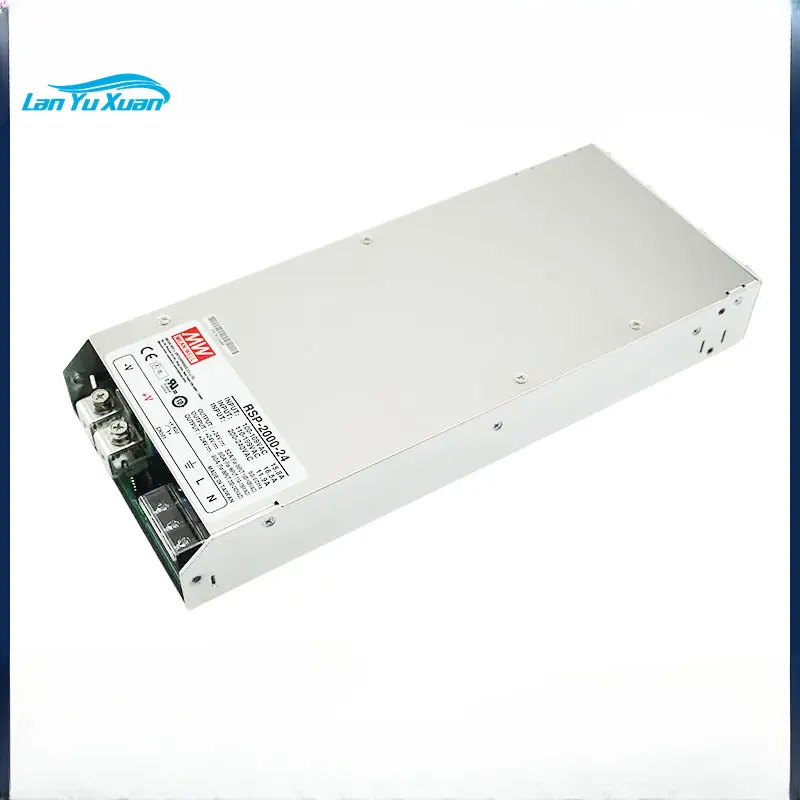 

Taiwan Mean Well RSP-2000-24 1920W24V80A PFC thin adjustable voltage can be connected in parallel